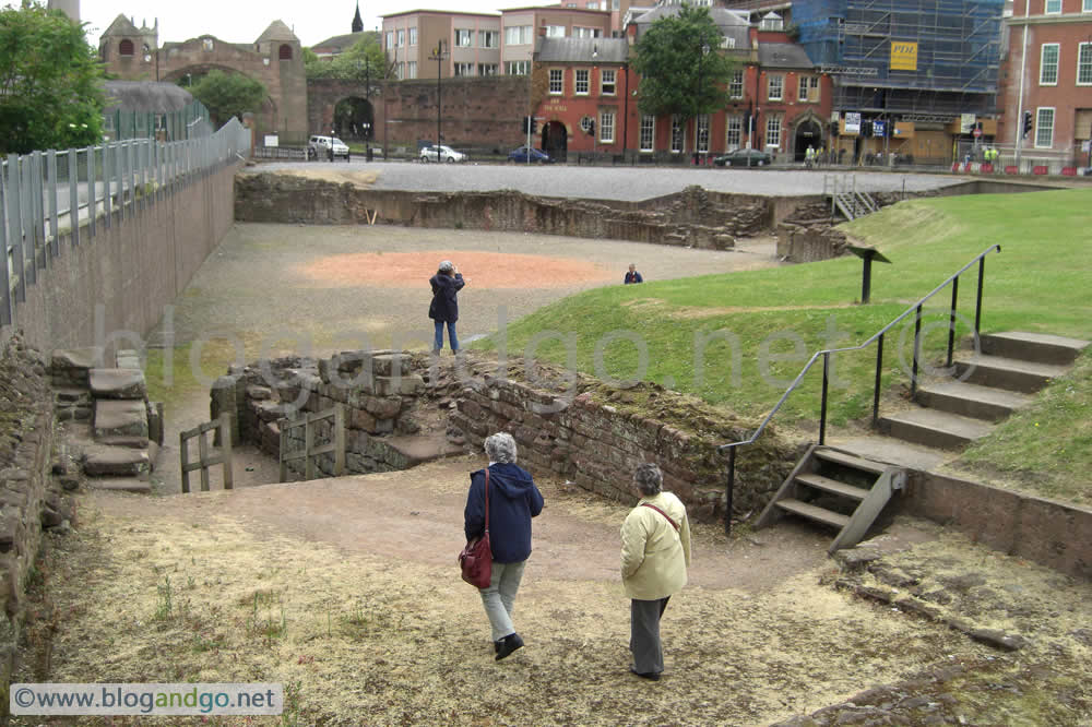 The Amphitheatre towards the fort